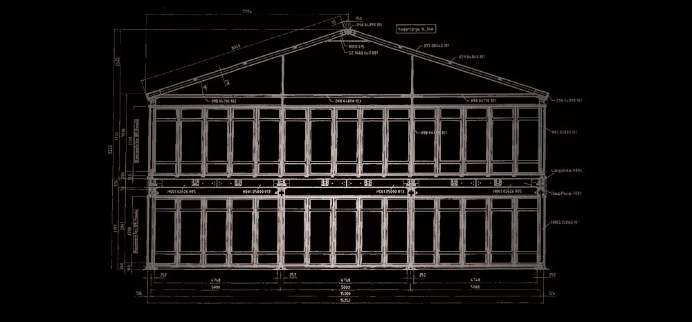 Plan structure à étages
